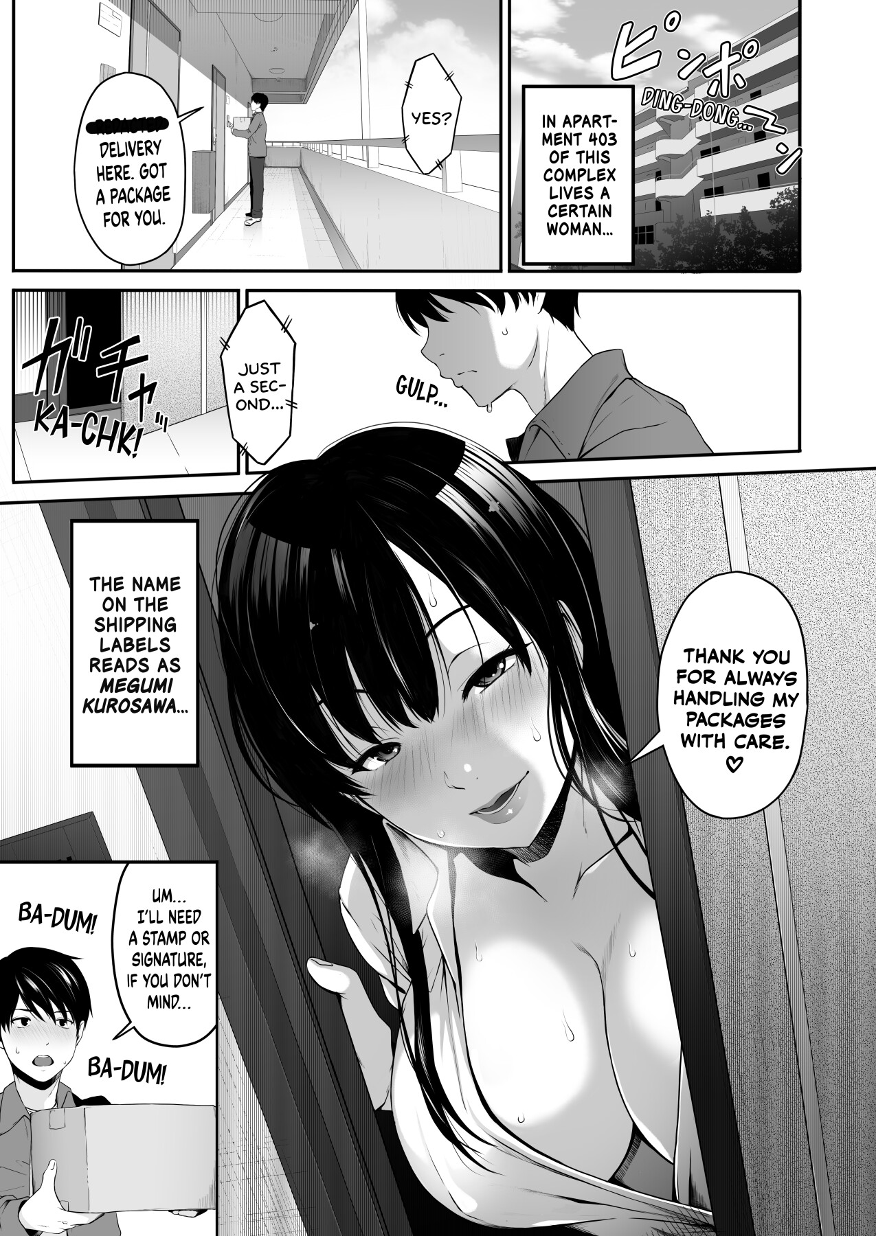 Hentai Manga Comic-Bagged a Delivery Boy! ~The Package the Horny Lady Was Expecting Was the One in My Pants~-Read-2